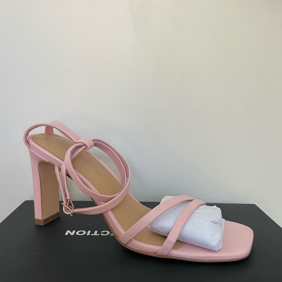 French Connection Shoes - Brand New - French connection Pink Leather Heels size 39